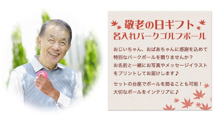 名入れ パーク ゴルフボール カラー台座付き 名入れ イラストまたは写真入り ギフト プレゼント ホールインワン 記念品 ゴルフコンペ 景品 父の日 敬老の日 退職祝 誕生日 還暦祝 包装込み ゴルフ ボール 名 入れ