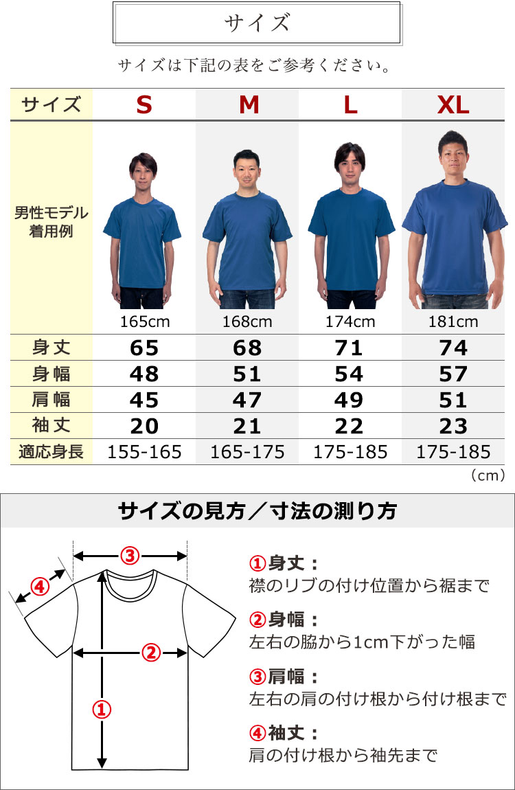 �T�C�Y�ꗗ�\